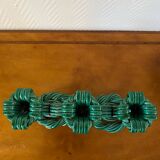 Vallauris 1950 barbotine candlesticks