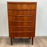 Scandinavian teak chest of drawers, Danish design from the 1950s/60s