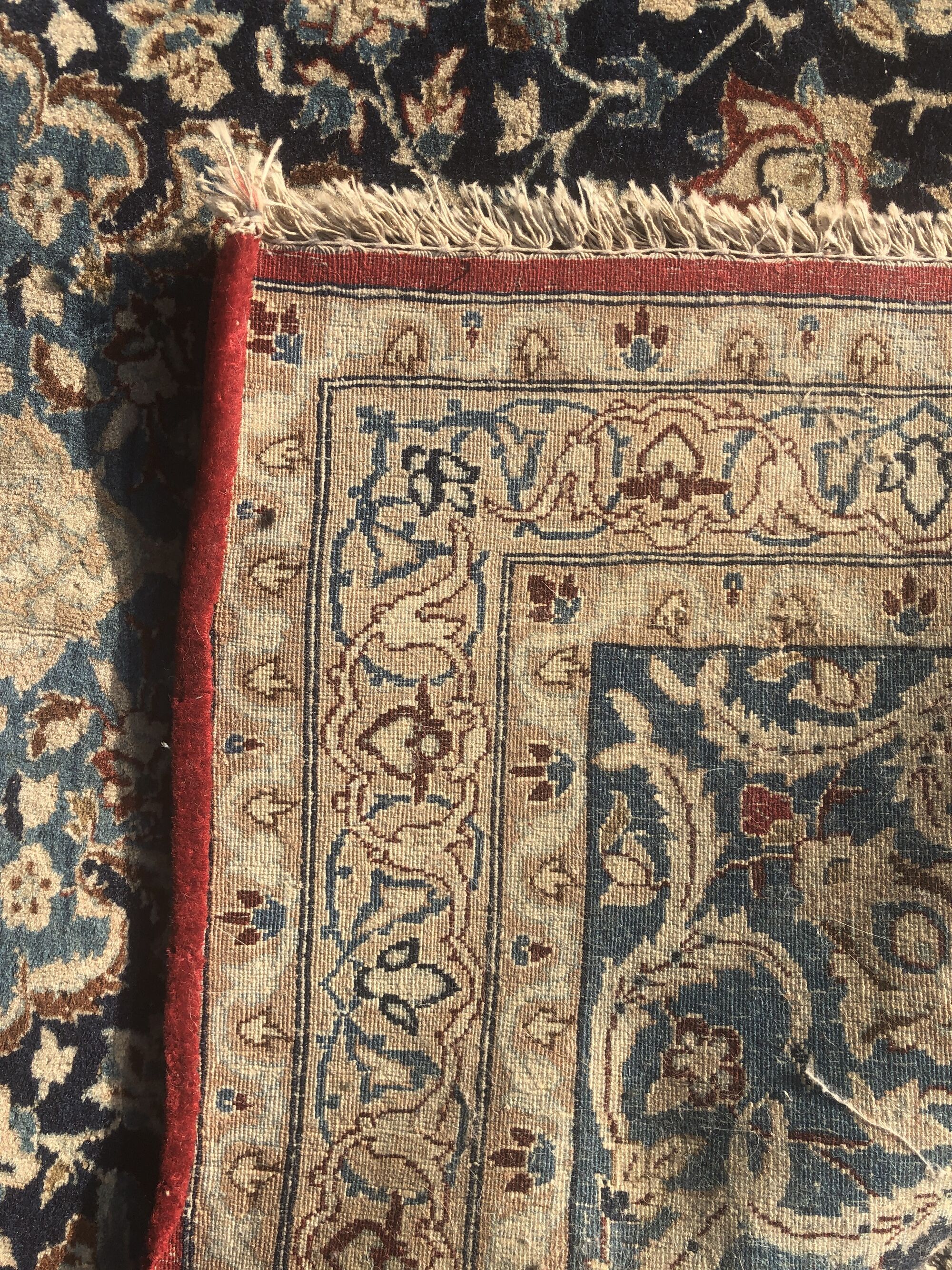 Oriental persian carpet iran nain tudeshk 80x120cm