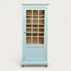 Antique celadon glass Parisian wardrobe H162