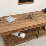 50s draper's workshop table
