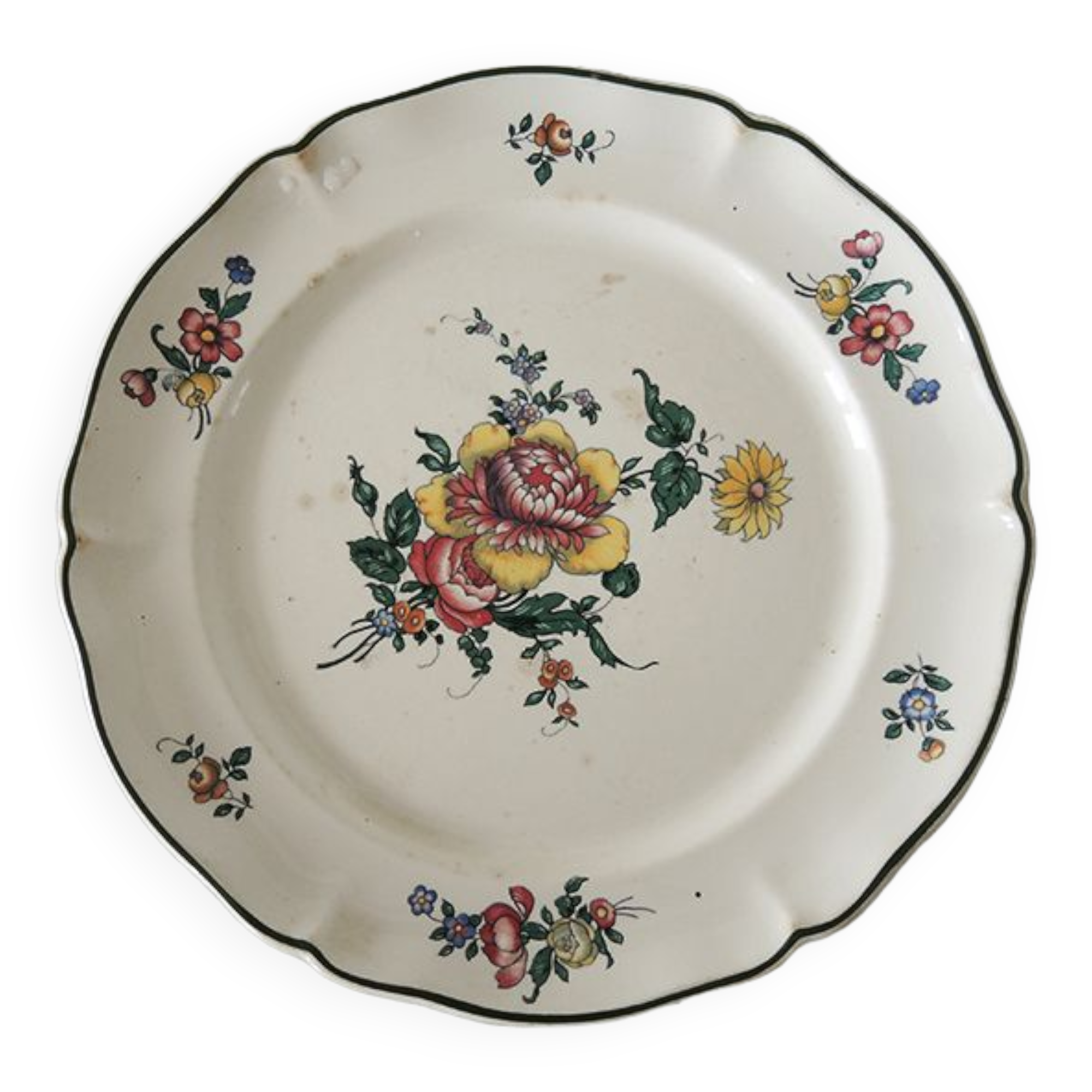 Assiette plate Faïencerie Villeroy & Boch
