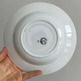 5 iron earthenware soup plates