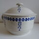 Old earthenware tureen of Saint Uze France