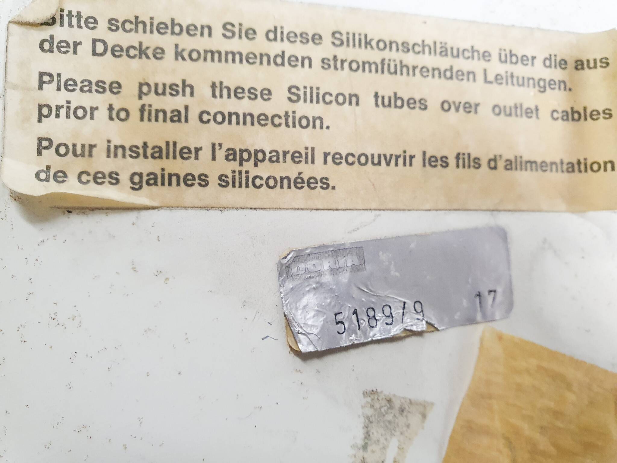 Doria bamboo ceiling light, Germany 1950's