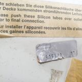 Doria bamboo ceiling light, Germany 1950's