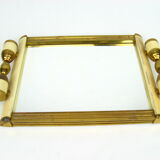 Plateau miroir art déco