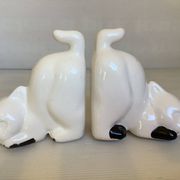 Pair of cat bookends