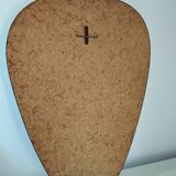 Vintage oval mirror