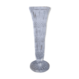 Soliflore in chiseled glass