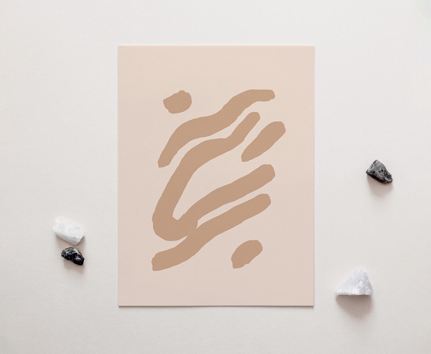 Impression d’art de giclée abstraite A3