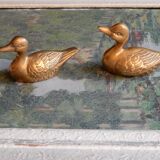 Couple of brass ducks