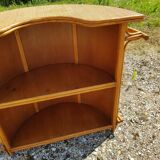 Vintage bamboo and rattan bar