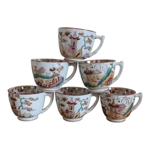 6 tasses à café en