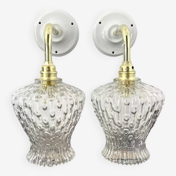 Set of two vintage wall sconces