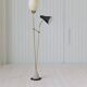 Mid-century floor lamp attributed to Hans Bergström for Ateljé Lyktan, Sweden 1950.