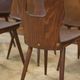 Ensemble de 8 chaises Baumann modèle “Gentiane” Henri Julien 1960’s