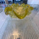 Empty ashtray pocket Murano Barovier Toso Vintage gold glitter