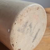 Stoneware mustard pot