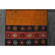 1970s Turkish Oushak Handmade Wool Cotton Red Runner Rug 65x229