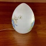 Pair of opaline lamps Design 1950 "Ben Swildens".