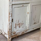Armoire parisienne à 4 portes coulissantes vintage 1930-40