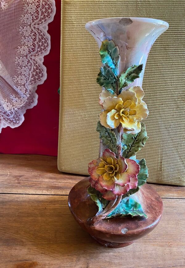 1880-1910 : Vase Majolique en Lille Fives