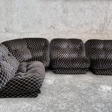 Sofa by Rino Maturi for Mimo Leone e Co., 1970s, Set of 4