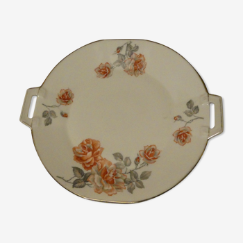 Porcelain top decorated with roses