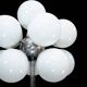 Vintage Italian space age floor lamp by Reggiani, dating from the 1960s.