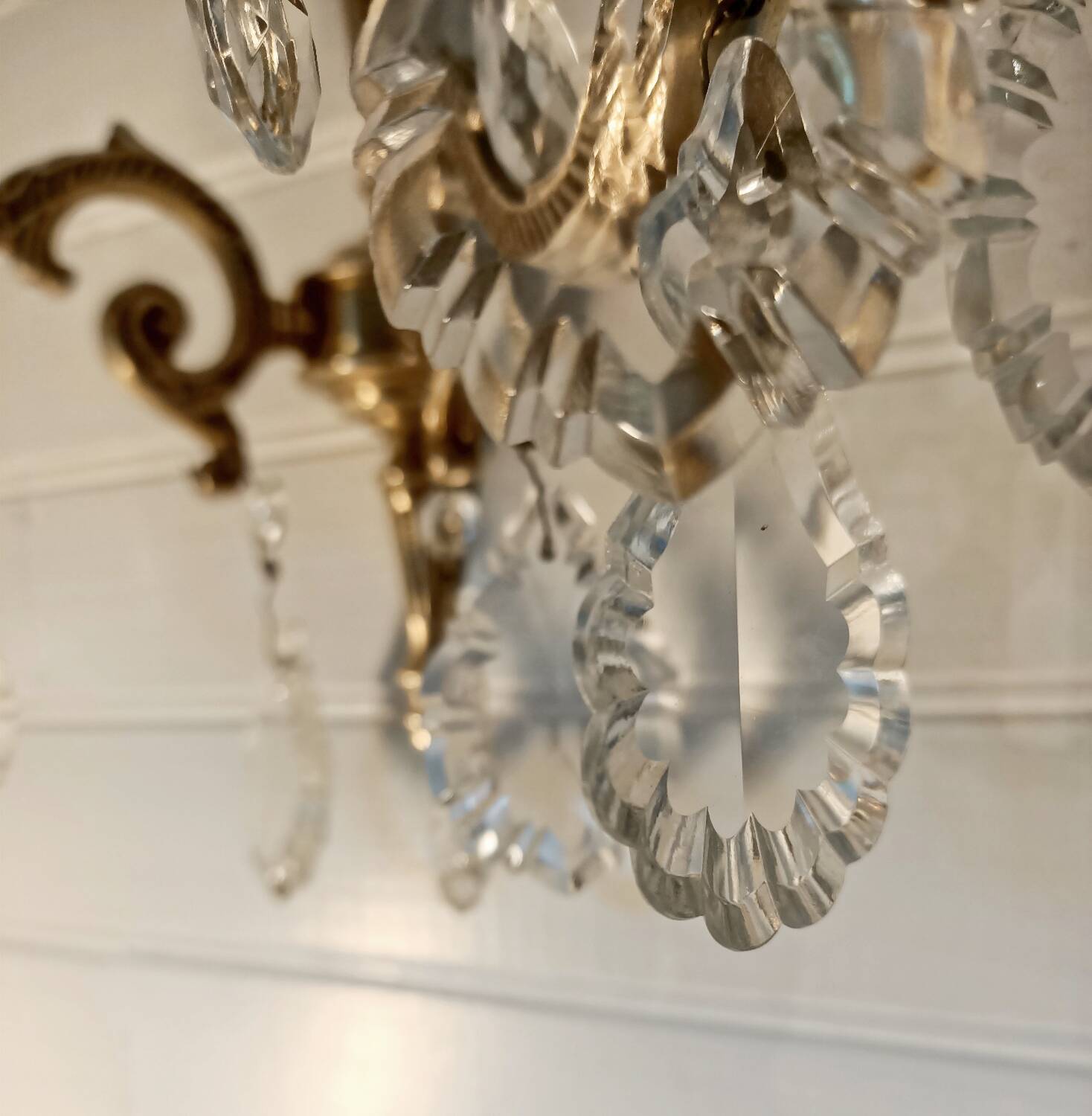 Pair of tassel sconces