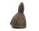 Sandstone sculpture by Eric Astoul, ceramic wood-fired kiln.