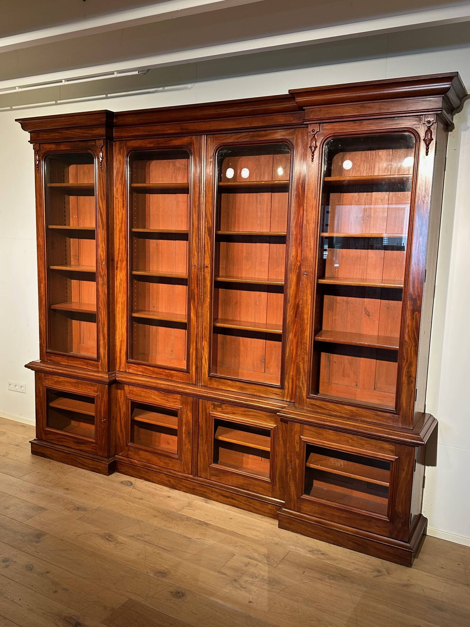 Large Victorian Bookcase