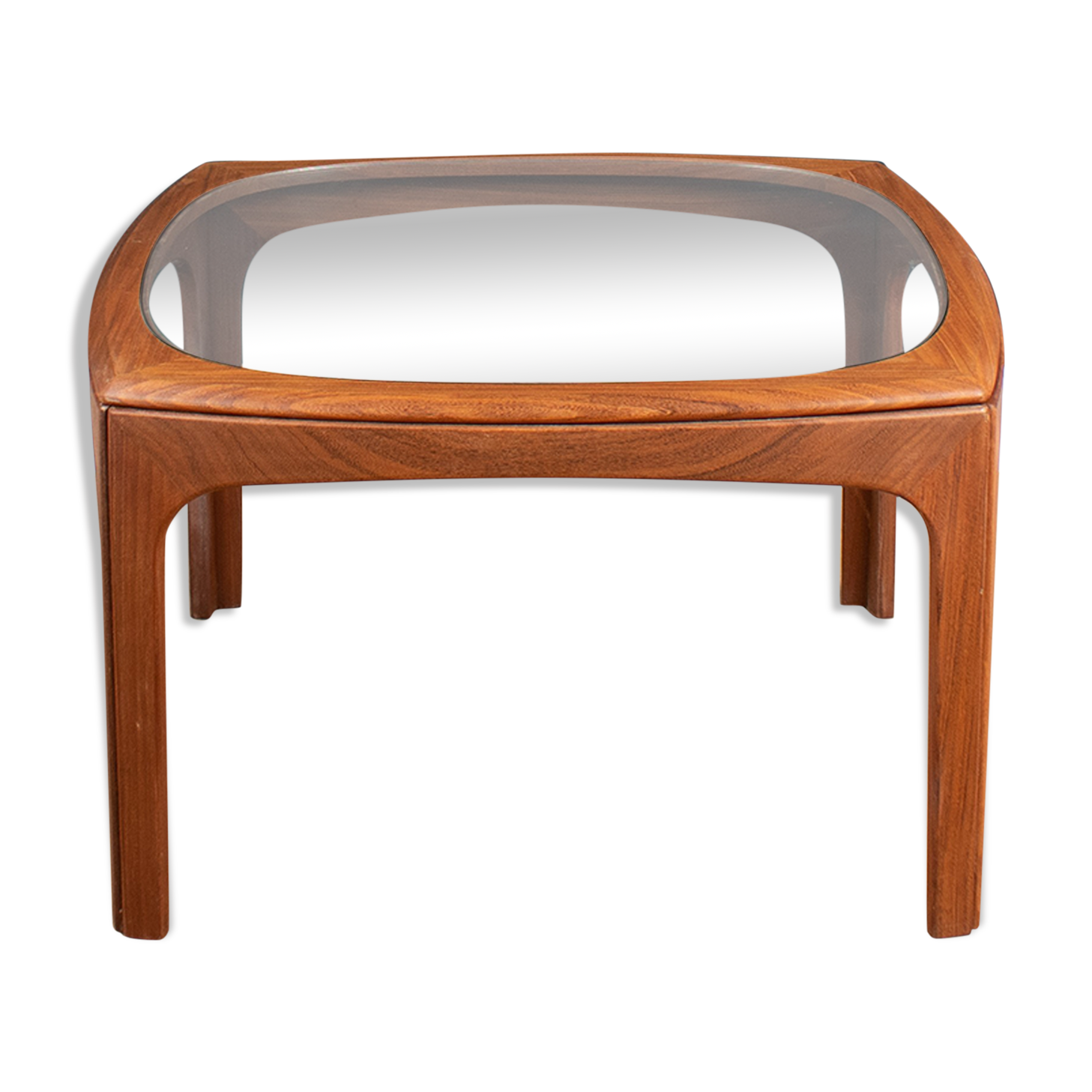 Retro Teak 1960s G Plan Fresco Teak & Glass Coffee Table