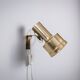 Pair of adjustable wall lamps designed by Per Sundstedt for Kosta Lampan