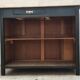 Comptoir caisse meuble de commerce patine noire