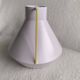 Vase Lilac Purple Yellow Pastel Kave Home Minimalist