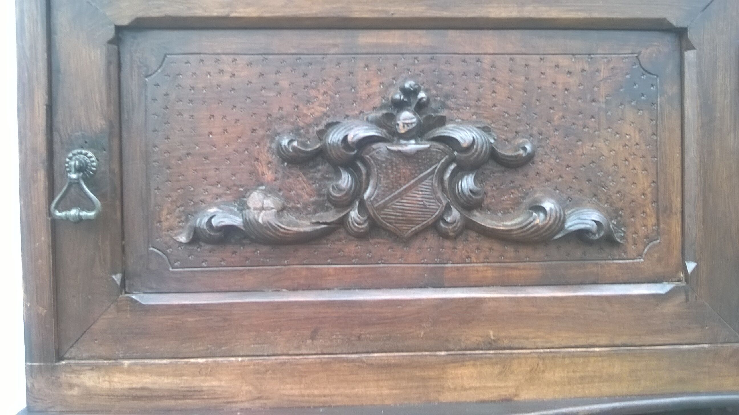 old carved shelf furniture