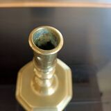 18th century bronze candle holder