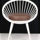 Pair of armchairs Scandinavian design chair, 60s