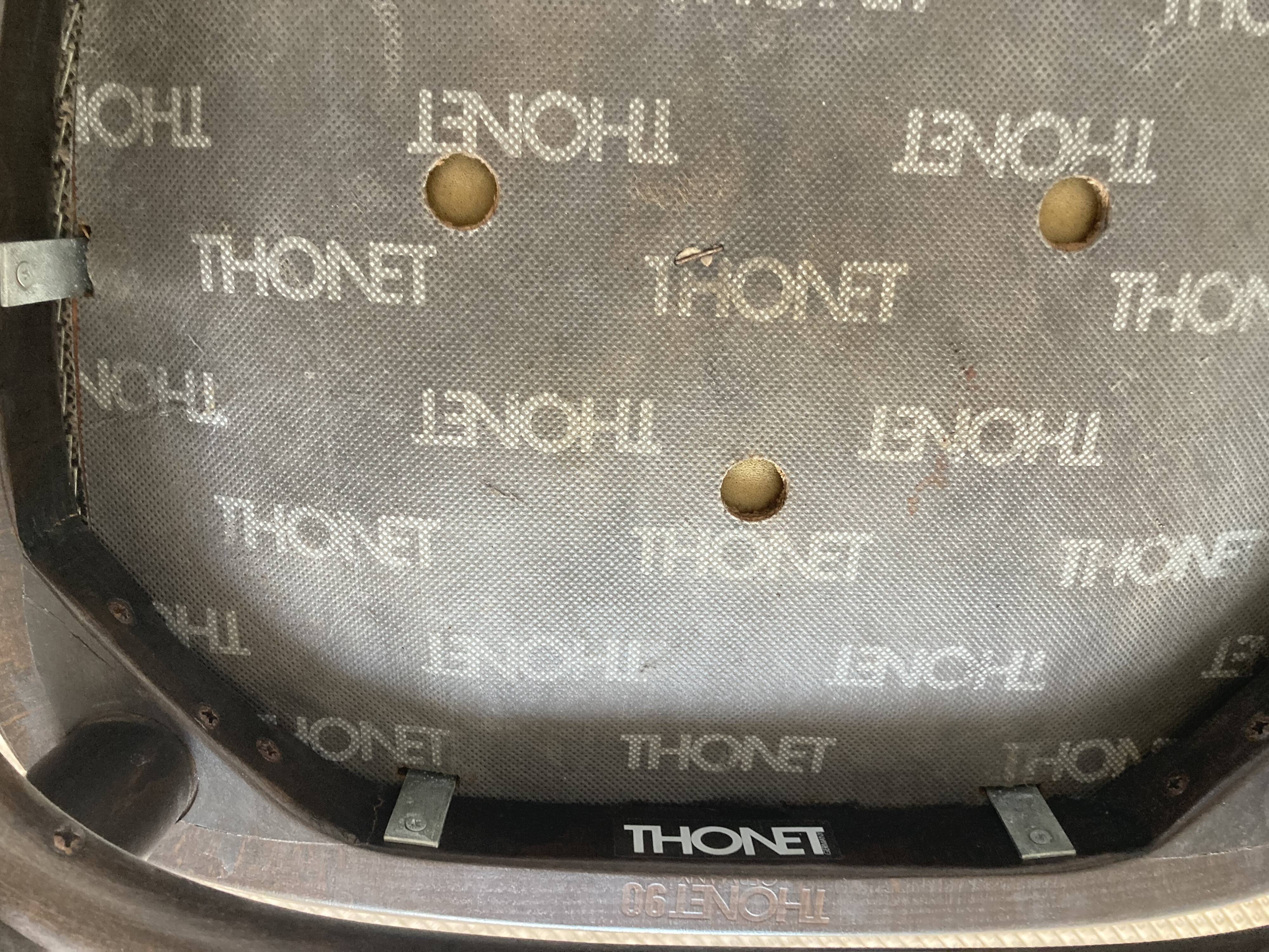 Set of 5 chairs Thonet year 70