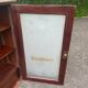 Old medicine cabinet furniture shelf professional furniture glass door