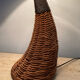 Lampe vintage en rafia
