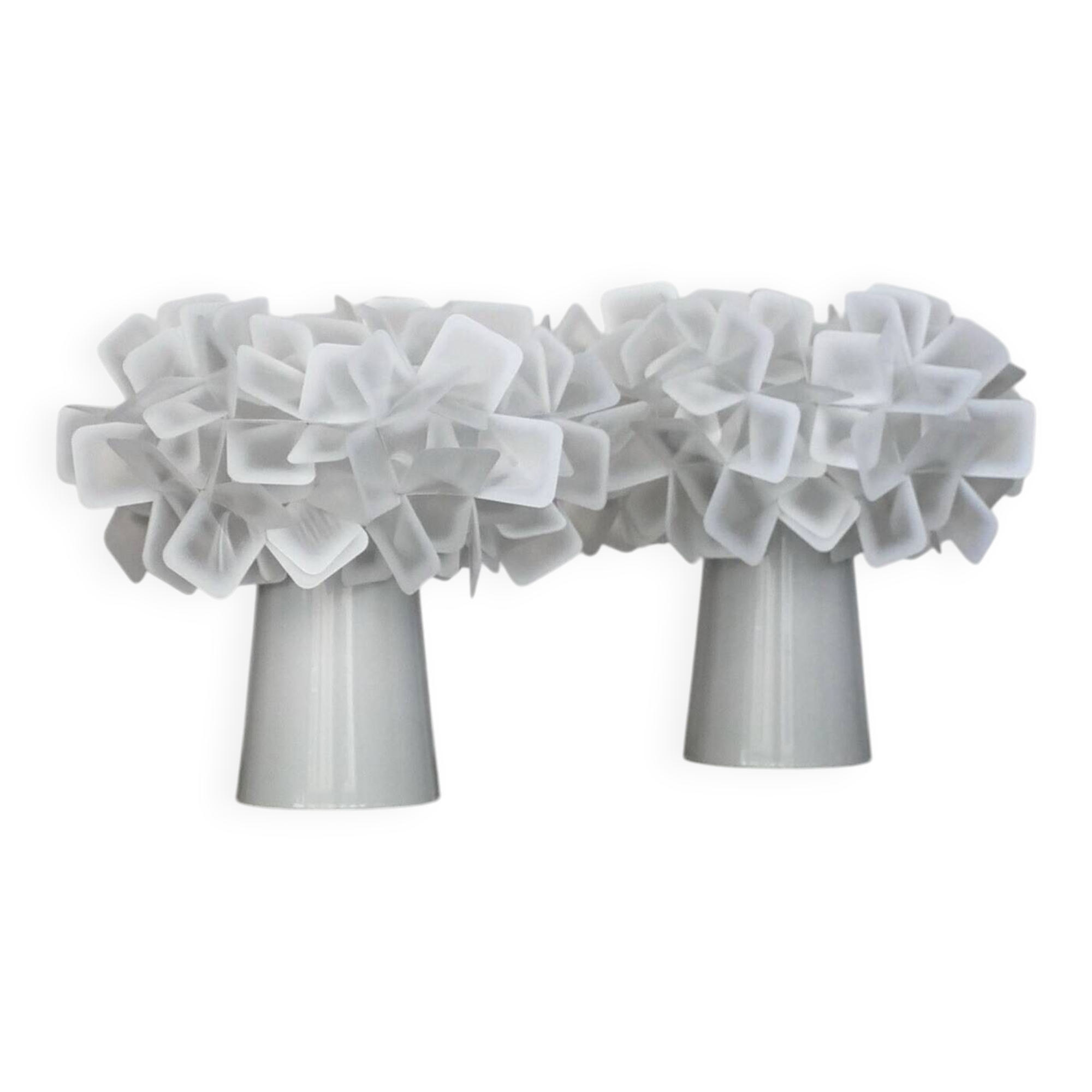 Two mint table lamps Slamp - Clizia Table - Modern design