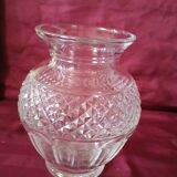 Crystal vase baluster shape