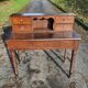 Oak tiered desk