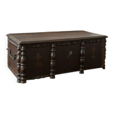 Antique walnut chest, Italy, 18th century