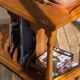 Meuble bas electrophone vintage