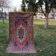 Vintage handmade Turkish rug 130x240 cm