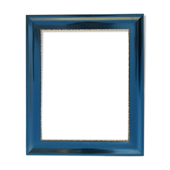 Cadre en bois laqué noir début XXe siècle - 48,2 x 38,6 cm